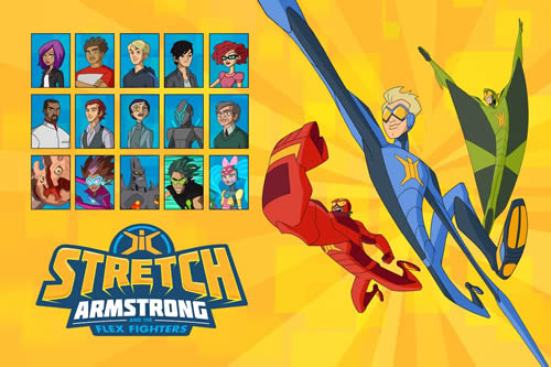 STRETCH ARMSTRONG-THE FLEX FIGHTERS