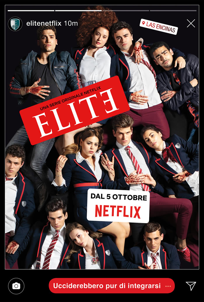 Elite Serie Netflix - Locandina