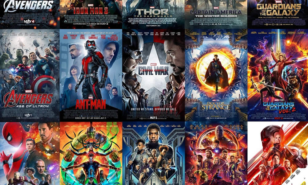 Come guardare i film MarvelDove vedere film Marvel