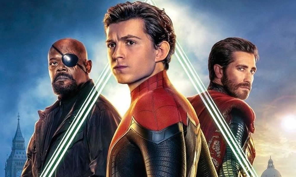 Spider-Man Far From Home poster