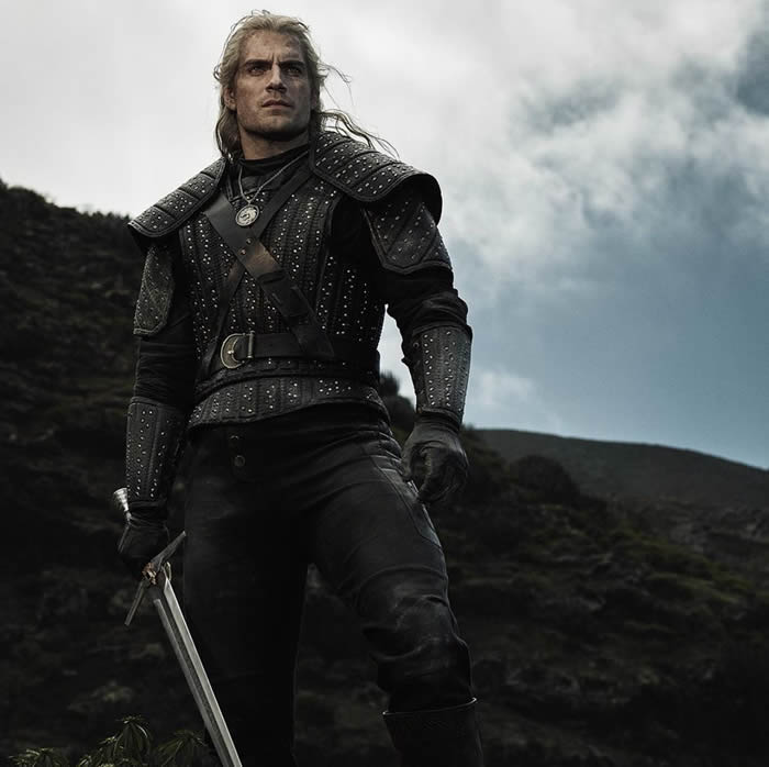 Geralt di Rivia - The Witcher serie Netflix