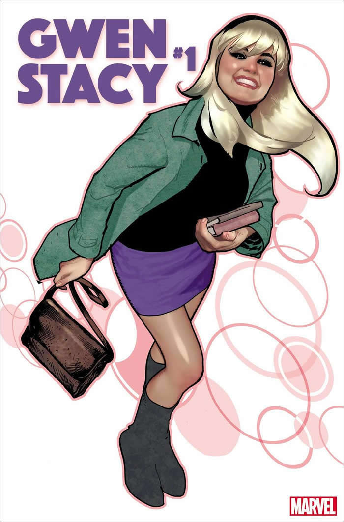 Gwen Stacy copertina numero 1 nuova miniserie Marvel Comics