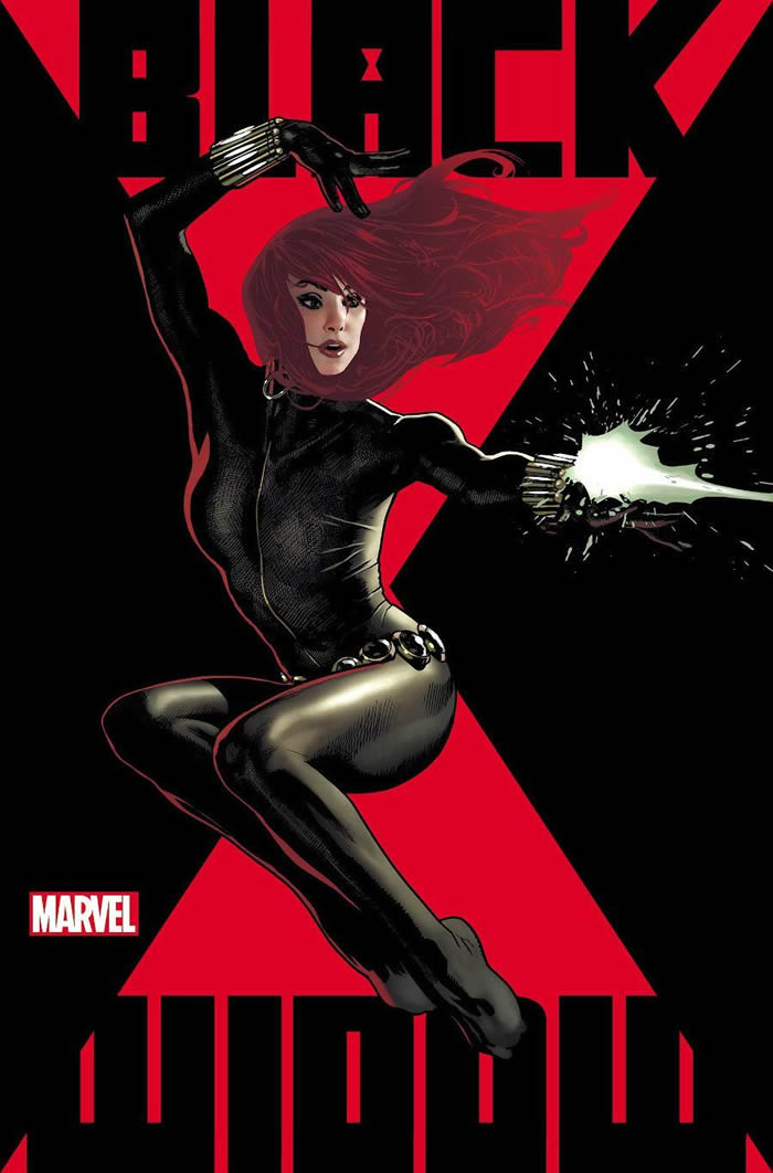 Black Widow - la cover del n.1 della nuova serie a fumetti
