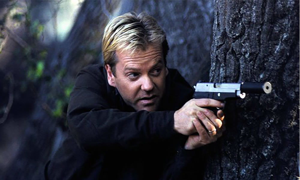 24 serie tv - Jack Bauer in azione