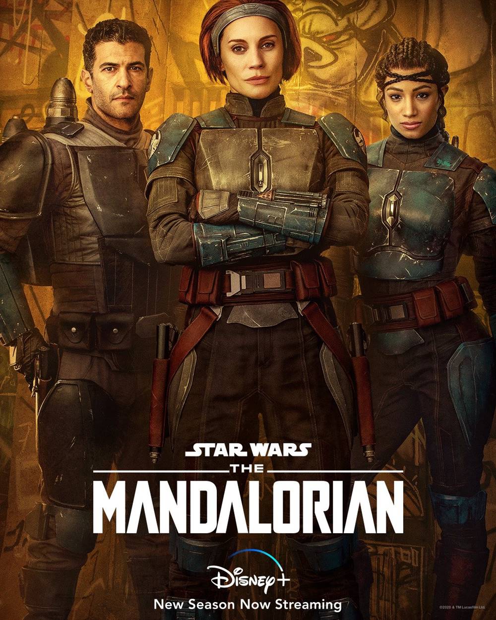The Mandalorian 2 personaggi: Bo-Katan e il suo gruppo di Mandaloriani