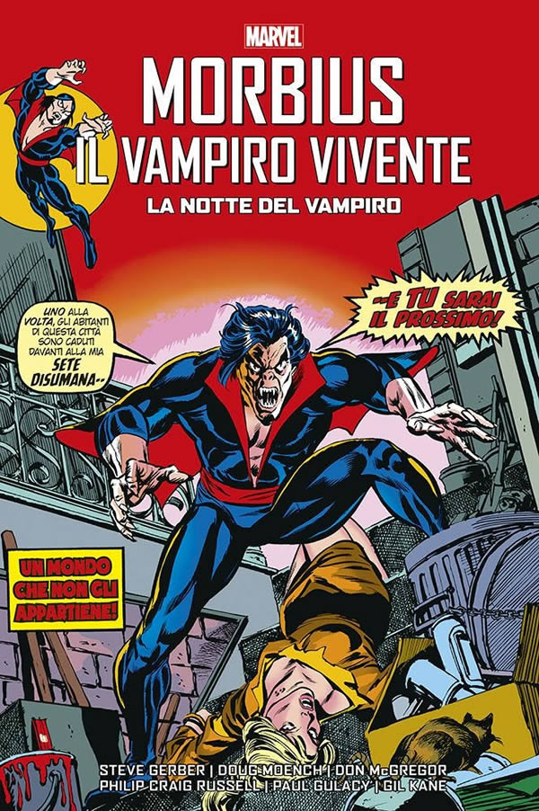 Morbius Il Vampiro Vivente - La Notte Del Vampiro
