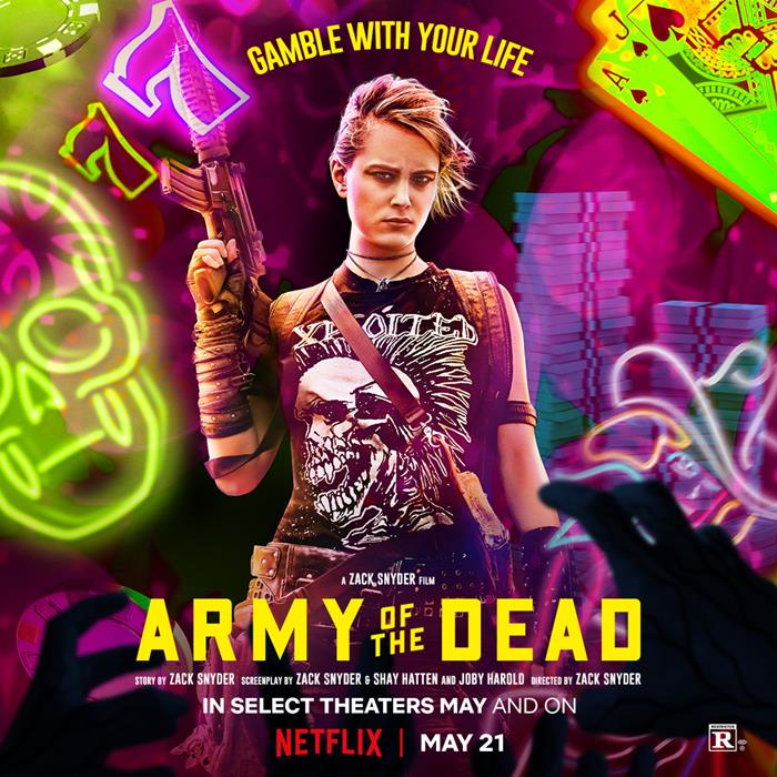 Army of the Dead poster personaggi