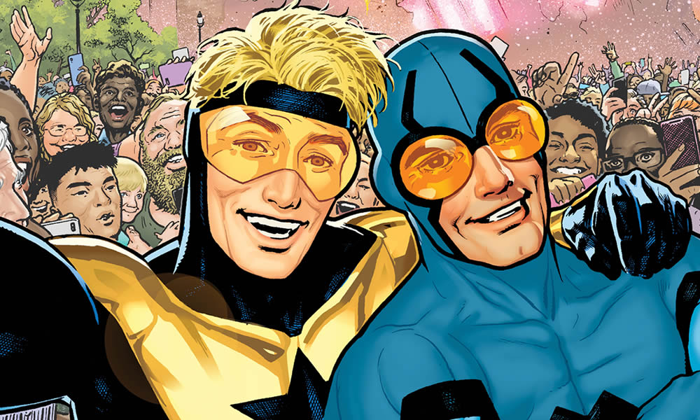 Blue Beetle e Booster Gold