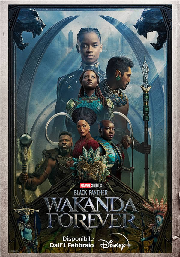 Black Panther: Wakanda Forever - il poster del film