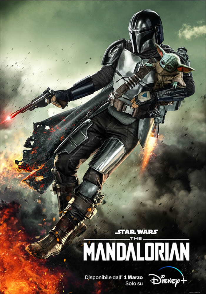 the mandalorian 3 - poster della terza stagione
